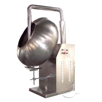 China Automatic Automatic Temperature Control Stainless Steel Sugar Peanuts Chocolate Enrobing Machine for sale