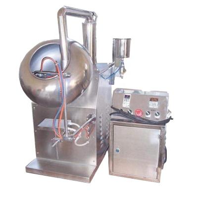 China Automatic Pharmaceutical Cocoa Peanut Spray Coating Machine Temperature Control Widely Application for sale