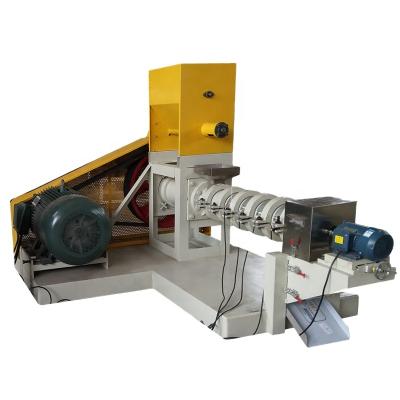 China Automatic High Efficiency Make Dog Cat Dry Food Pellet Extruder Production Line Pet Food Machinery for sale