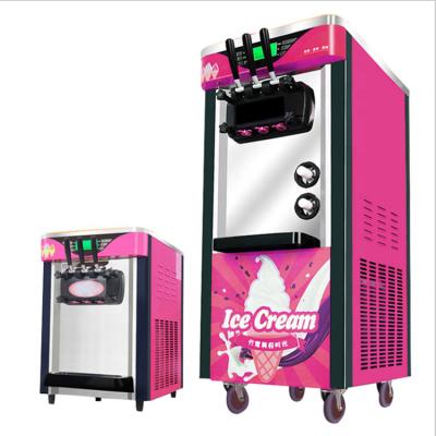 China stainless steel automatic home production soft serve ice cream machine price for sale