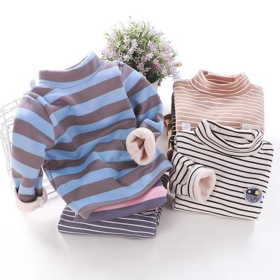 China Factory wholesale baby kids thick anti-pilling sweater designs long sleeve spring and autumn stylish round neck knit pullover sweater child for sale