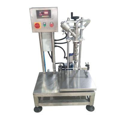 China Beverage factory price oil bottle drum weight filling machine semi-automatic filler for sale