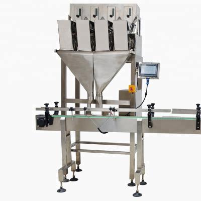 China Automatic Beverage Granule Particle Grain Filling Machine Filler for sale