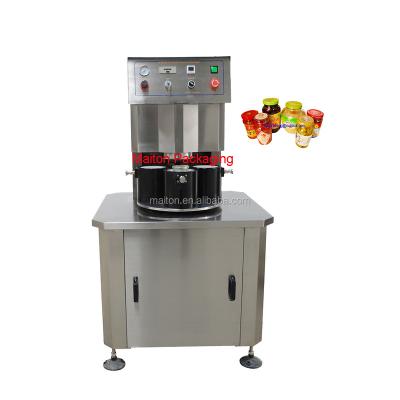 China Beverage Semi Automatic / Manual Empty Hook Capping Machine For Glass Jar for sale