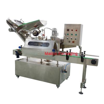 China Automatic Beverage Twist Off Machine / Vapor Vacuum Capping Machinery for sale