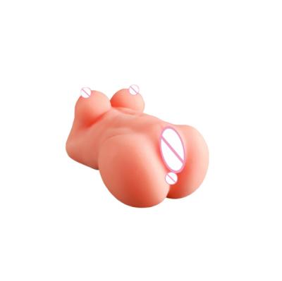 China Real Sex Feel 1.4kg dual-purpose vaginal anal silicone masturbator adult toys for sale