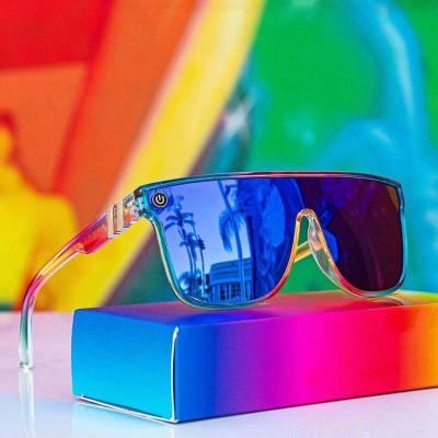 China Sports Sunglasses 2022 New Trendy Custom Logo Women Men Oversized Big Frame Square Sunglasses for sale