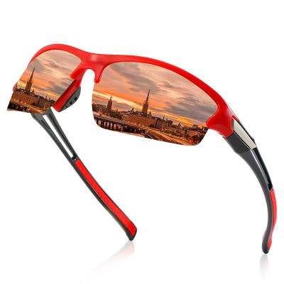 China Super Lightweight Custom Logo Outdoor Polarized Men Sport Daily Life Sunglasses for sale