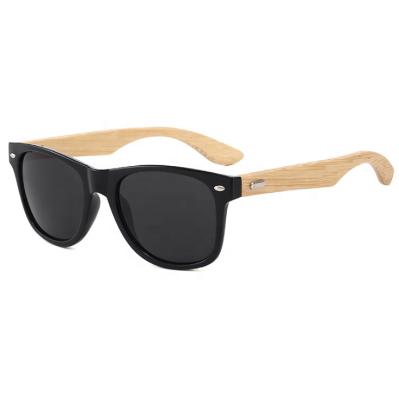 China New fashion sunglasses fashion retro unisex glass rice nailed bamboo sunglasses for sale