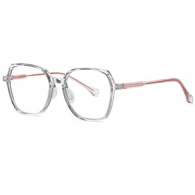 China New Fashion Glasses Men Women Crystal Prescription Blue Light Blocking Transparent Optical Clear Glasses for sale