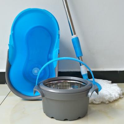 China Sustainable 360 ​​Spin Mop With Bucket Drying And Washing Function For Wholesale Rotating Floor Mop Cleaner for sale