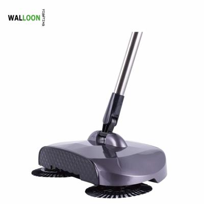 China Home Sweeper Floor Sweeper Smart Wipe Spinning Dust Sweeper Mechanical Broom for sale