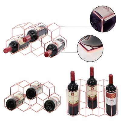 China Wine Glass Drying Rack and Stored Bottle Rack, Metal Wine Rack, Perfect for Wine Lovers and Guests for sale