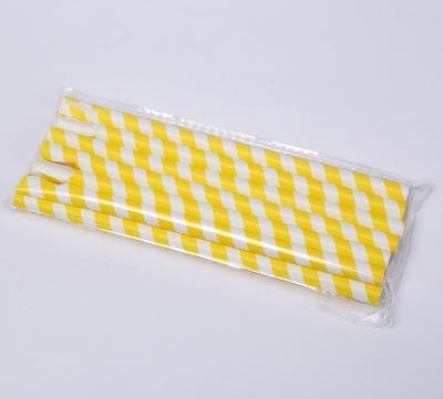 China Traditional Multi Size Multi Color Spoon Shape Compostable Paper Straws for sale