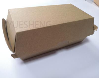 China Bio-degradable Sustainable Food Grade Paper Packaging Snack Box for sale