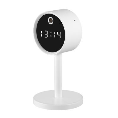 China Waterproof / Weatherproof Factory Direct Price Guaranteed Quality Table Clock Camera Alarm Setting Mini Camera Night Vision Wifi Clock Camera for sale