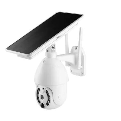 China Waterproof / Weatherproof High Quality Low Price Factory Supplier 4G 2Mp 1080P Hd Solar Battery Powered Video Surveillance Wifi  Outdoor Camera for sale