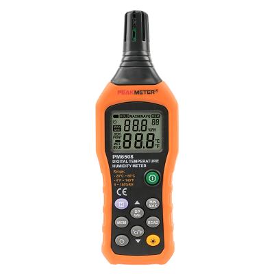 China PM6508 Portable Digital Temperature Humidity Meter High Accuracy Digital Humidity Temperature Tester For Sale PM6508 for sale