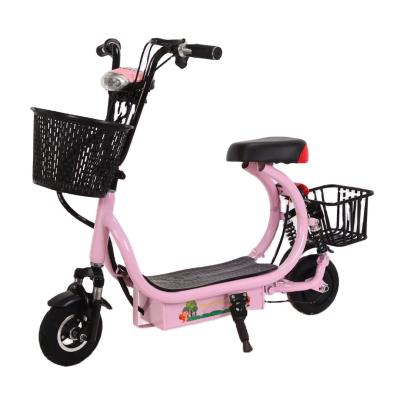 China Factory direct sales unisex shape cheap black adult folding electric scooter for sale