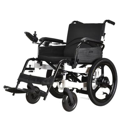 China Aluminum Alloy Foldable Power Wheelchair Remote Control 6km/H Max. Speed zu verkaufen