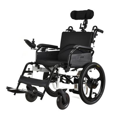 China Handicapped Folding Motorized Automatic Power Electric Wheelchair For Disabled zu verkaufen