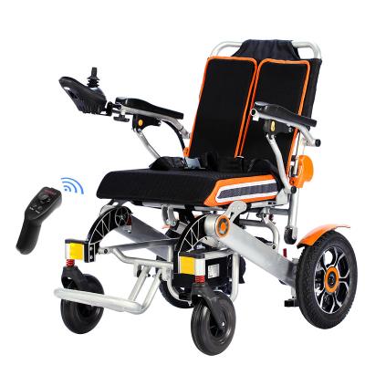 Cina Homecare elderly people disable handicapped power one click folding reclining electric wheelchair in vendita