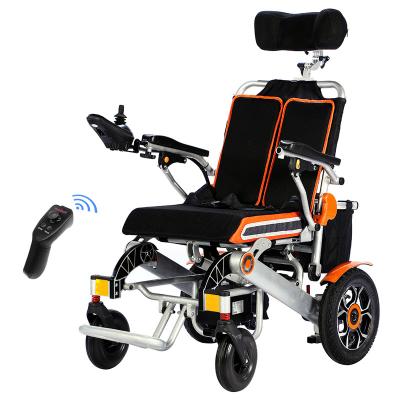 China China Remote Control Automatic Carbon Handicapped Foldable Lightweight Cheap Electric Power Wheelchair zu verkaufen