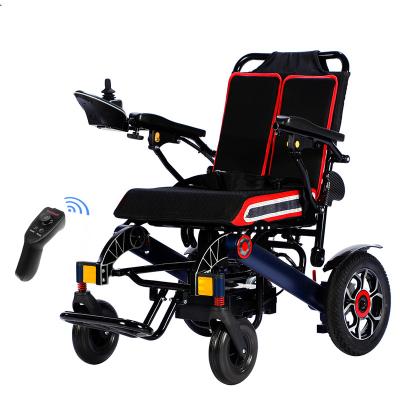 China electromagnetic brake brushless motor motor lightweight foldable Electric power wheelchair zu verkaufen