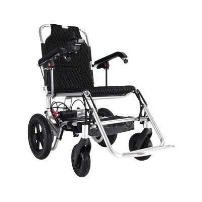 China Safety Aluminum Battery Disabled Electric Wheelchair 1-8km/H Speed Rehabilitation Therapy Supplies for sale