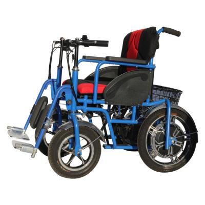 China Folding Electric Wheelchair Aluminum Alloy For The Elderly People And Disabled for sale