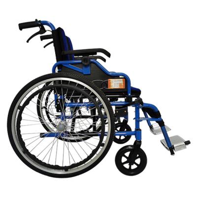 China portable folding lightweight safety remote wheelchair wheel chair for the old for sale