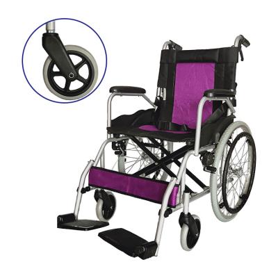 China Best Selling Foldable Easy Transport Lightweight Manual Outdoor Wheelchair for sale