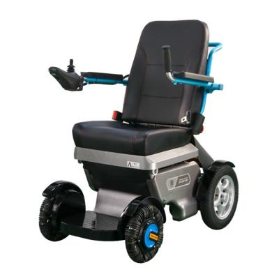 China Standing Disabled Electric Wheelchair Lithium Ion Battery Rehabilitation Therapy Supplies for sale