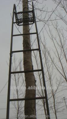 China Steel tube tree stand for hunting with seat tree ladder, /deer hunting ladder, steel tube stand for sale