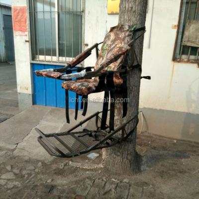 China Steel Tree Support Tube Steel Hunting Ladder , Tree Climbing Ladder for sale