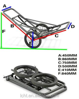 China Carbon Steel Best Selling Products Hunting Game Cart Hunting Deer Cart for sale