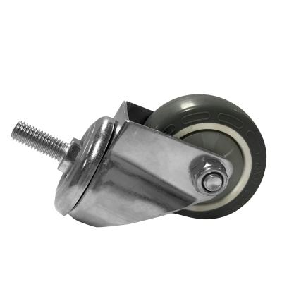 China Caster Wheel Threaded Screw Duty Caster Rotary Middle Wheel Sink Flat Ware Worktable Parts and Metal Free Accessory for sale