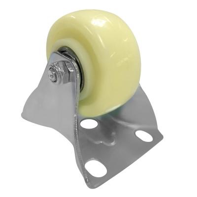 China 4 Hole Flat Free Plate Assemble 2 Inch Light Duty Fix Caster Wheels for sale