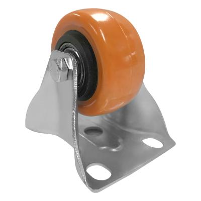 China Flat Free Light Duty Caster Wheels Super Market Shopping Trolley Wheel Caster for sale