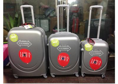 China 4 sistemas del equipaje del hilandero del estuche rígido de las ruedas de 3 pedazos para viajar del negocio en venta