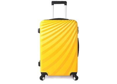 China Business Travel Trolley Luggage Set ABS Waterproof With 4 Rotative Single Wheel for sale