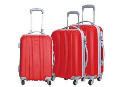 China Unique Abs Trolley Luggage Set , Hard Shell Spinner Luggage Sets Colorful for sale