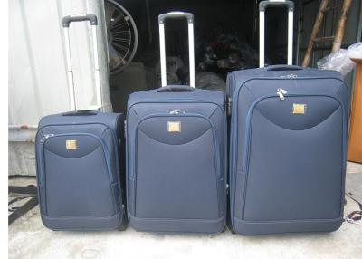 China Duurzame Eva Expandable Luggage Iron Frame 3 Stukken plaatste 600DTWILL op 2 Grote Wielen Te koop