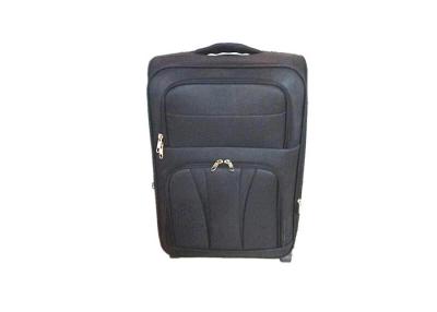 China 28 Inch Black Eva Trolley Luggage , 170T Lining Eva Trolley Case With Side Handle for sale