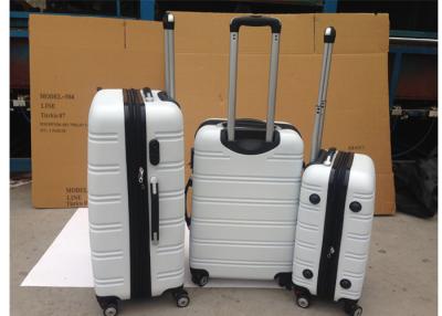 China Custom ABS Trolley Luggage 3 Pieces 4 Wheel Ultra Lightweight For Travelling for sale