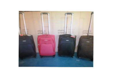 China 4 Rotative Wheel Soft Sided Carry On Travel Luggage Bags 1680D Polyester Material for sale