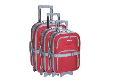 China 20 / 24 / 28 Inch 170T Lining Silk Travel Luggage Sets With Spinner Wheels for sale