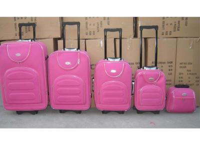 Chine la valise de roue de la soie 8 de la doublure 170T, 4 PCs continuent le bagage de voyage avec des roues à vendre