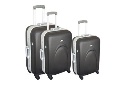 China Waterproof ABS Lightweight Hard Luggage Sets Carry On 20 / 24 / 28 Inch Iron Framed for sale