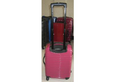 China 4 Wheel Hardside Luggage Sets Normal Combination Lock Framed With Plastic Handle for sale